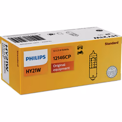 Philips Vision 12146CP Lampe conventionnelle de signalisation et habitacles, 21 W, 12 V, 1 pièce(s)