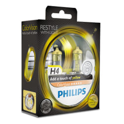 Philips ColorVision Type de lampe : H4, lampe pour éclairage avant, jaune