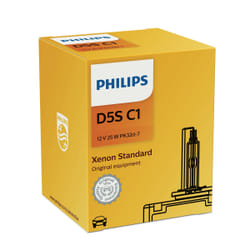 Philips Xenon Standard Lampe pour éclairage avant, type de lampe : D5S, lot de 1