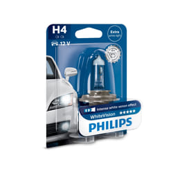 Philips WhiteVision Type de lampe : H4, lot de : 1, lampes pour éclairage avant