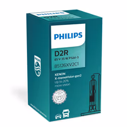 Philips Xenon X-tremeVision gen2 85126XV2C1 Lampe xénon pour éclairage automobile, 35 W, 85 V, D2R, Xénon, 4800 K, 1 pièce(s)