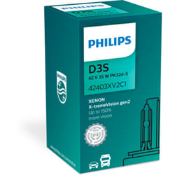 Ampoule xénon PHILIPS D3S X-tremeVision gen2 42V, 35W, 1 pièce