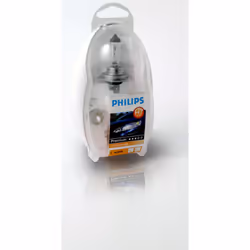 Philips Easy Kit 55474EKKM Coffret de secours Essentials, 12 V, H7, Halogène