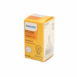 Ampoule secondaire PHILIPS PY24W 12V, 24W, 1 pièce