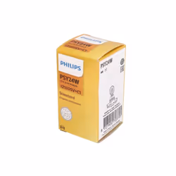 Ampoule secondaire PHILIPS PSY24W Silver Vision 12V, 24W, 1 pièce
