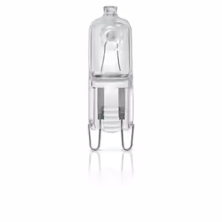 Philips Halogène Lampe capsule, 42 W, G9, Capsule, 2000 h, 630 lm, Blanc chaud