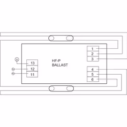 Philips HF-P 2 24/39 TL5 HO III 220-240V 50/60Hz Ballast