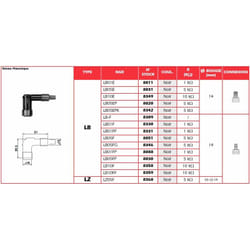 NGK Anti-parasite - LB05F, taille 60 mm