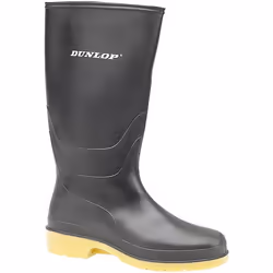 Dunlop 16258 Dulls - Bottes - Garçon (Noir)