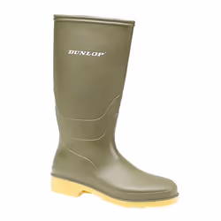 Dunlop 16247 Dulls - Bottes - Enfant unisexe (Vert)