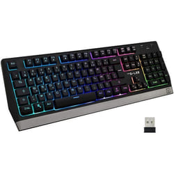Clavier Gamer - THE G-LAB - Keyz Tungsten - Sans Fil - AZERTY - Rétroéclairage RGB