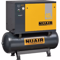 Compresseur d'air à piston, Puissance de 7.5 CV NUAIR , réservoir 500 litres, débit de 50 m3/h. Alimentation: 400 V triphasé. ...