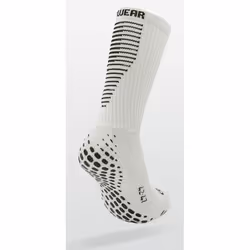 PlayWear Gripsocks, Chaussettes d’athlétisme, Blanc, Adulte, Unisexe, Black, 43-47