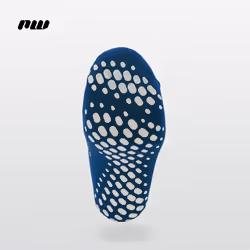PlayWear Gripsocks Unisexe Chaussettes d’athlétisme Bleu