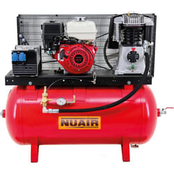 Nu Air - Compresseur d'air thermique essence bi-énergie nuair