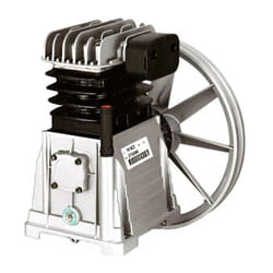 Tête de compression d'air avec filtre à air 3 CV mono 10 bar NUAIR
