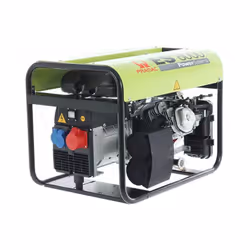 Groupe électrogène triphasé 400 V de marque PRAMAC. Ce groupe électrogène est spécialement étudiée pour les applications inte ...