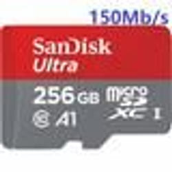 Micro SD - Sandisk - Ultra 256Go - 150MB/S - Classe 10 - U1 - A1