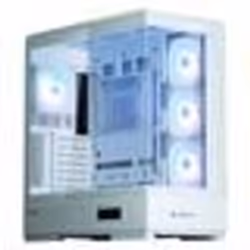 Boîtier PC - ZALMAN - P50 DS - Moyen tour - ATX - Blanc - 4 ventilateurs A-RGB - USB-C
