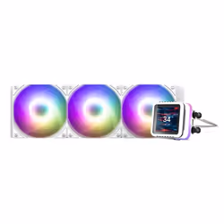 Zalman ALPHA2 DS A36 White, Refroidisseur de liquide tout-en-un, 12 cm, Blanc