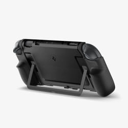 Spigen Dual Grip Housse Nintendo Polycarbonate (PC), Polyuréthane thermoplastique (TPU) Noir