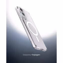 Spigen Ultra Hybrid (MagFit) coque de protection pour téléphones portables 17 cm (6.7") Housse Transparent, Blanc - Vue supplémentaire 8
