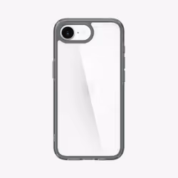 Spigen Ultra Hybrid, Housse, Apple, iPhone 16e, 15,5 cm (6.1"), Gris, Transparent