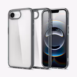 Spigen Ultra Hybrid coque de protection pour téléphones portables 15,5 cm (6.1") Housse Gris, Transparent