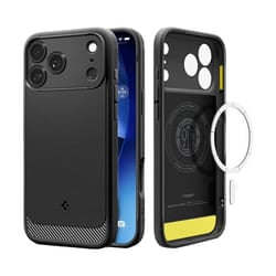 Coque Rugged Armor MagSafe Apple iPhone 17 Pro Max - Matte Black