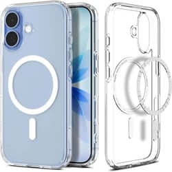 Spigen Ultra Hybrid (MagFit) coque de protection pour téléphones portables 16 cm (6.3") Housse Transparent, Blanc