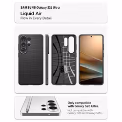 Spigen Liquid Air coque de protection pour téléphones portables 17,5 cm (6.9") Housse Noir - Vue supplémentaire 2