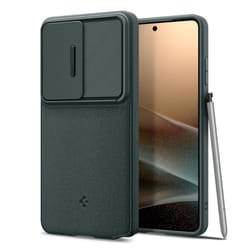 Spigen Optik Armor Housse Galaxy S26 Ultra Vert foncé