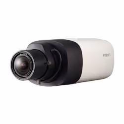 Hanwha XNB-8000, Caméra de sécurité IP, Intérieure, Avec fil, PTZ numérique, Noir, Ivoire, Boîte
