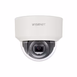 Hanwha XND-6085, Caméra de sécurité IP, Intérieure, Avec fil, PTZ numérique, Plafond, Ivoire