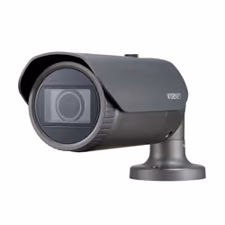 Hanwha XNO-L6080R, Caméra de sécurité IP, Intérieure et extérieure, Avec fil, PTZ numérique, Mur, Noir