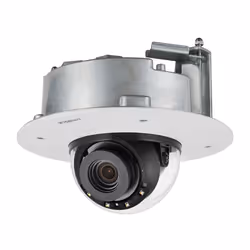 Hanwha PND-A9081RF, Caméra de sécurité IP, Intérieure et extérieure, Avec fil, IP52, IK10, Plenum rate, Plafond, Blanc