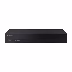 Hanwha XRN-420S Enregistreur vidéo sur réseau Noir