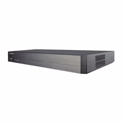 Hanwha QRN-420S, 4 canaux, 8MP, H.264, H.265, M-JPEG, 40 Mbit/s, 6 To, Noir