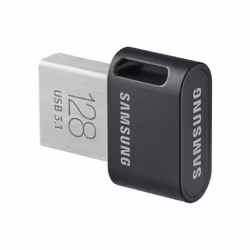 Samsung MUF-128AB lecteur USB flash 128 Go USB Type-A 3.2 Gen 1 (3.1 Gen 1) Noir, Acier inoxydable