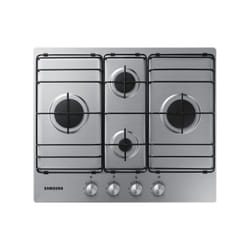 Samsung NA64H3110BS Acier inoxydable Intégré 60 cm Gaz 4 zone(s)
