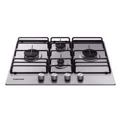 Samsung NA64H3110BS Acier inoxydable Intégré 60 cm Gaz 4 zone(s)