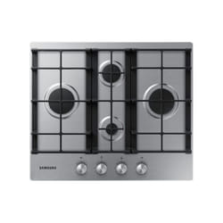 Samsung NA64H3010BS Acier inoxydable Intégré 56 cm Gaz 4 zone(s)
