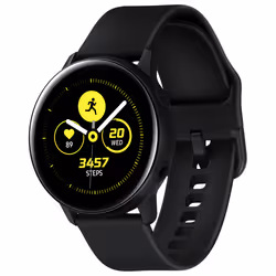 Samsung Galaxy Watch Active 2,79 cm (1.1") OLED 40mm Tactile Noir Wifi GPS (satellite)