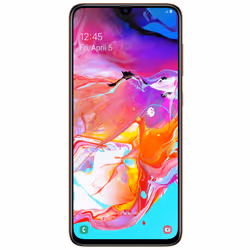 Samsung Galaxy A70 SM-A705F, 17 cm (6.7"), 6 Go, 128 Go, 32 MP, Android 9.0, Corail
