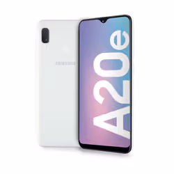 Samsung Galaxy A20e SM-A202, 14,7 cm (5.8"), 3 Go, 32 Go, 13 MP, Android 9.0, Blanc