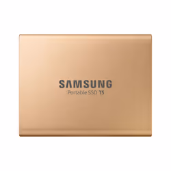 Samsung T5, 500 Go, USB Type-C, 3.2 Gen 2 (3.1 Gen 2), 540 Mo/s, Protection par mot de passe, Or