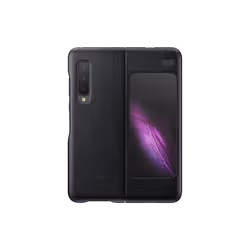 Samsung Leather Cover Galaxy Fold 5G black, Housse, Samsung, Galaxy Fold 5G, 18,5 cm (7.3"), Noir