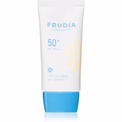 Si douce que vous la sentirez à peine sur votre visage. Telle est la crème solaire hydratante Frudia Sun Ultra UV Shield SPF  ...
