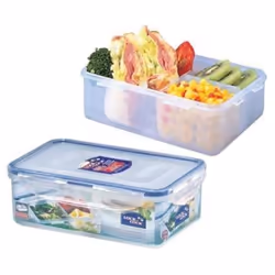 Lock &amp; Lock HPL817C, Boîte, Rectangulaire, 1 L, Transparent, Plastique, Silicone, 205 mm