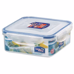 Lock & Lock HPL823, Boîte, Rectangulaire, 0,87 L, Transparent, Polypropylène (PP), -20 - 98 °C